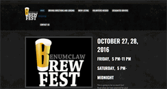 Desktop Screenshot of enumclawbrewfest.com